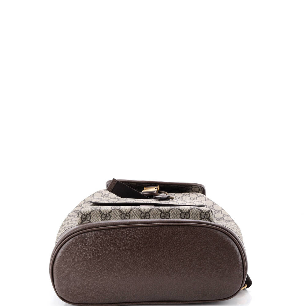 Gucci Ophidia Buckle Backpack Gg Coated #223855G22B - Picture 4 of 6